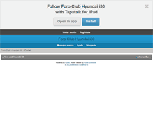 Tablet Screenshot of clubi30.es